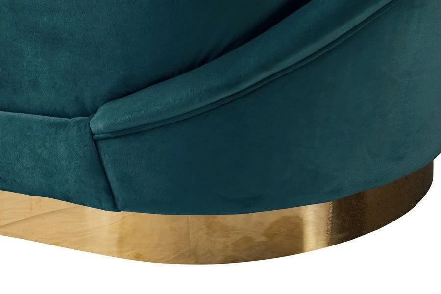 Selini Three Seat Sofa - Peacock 7 Selini Three Seat Sofa - Peacock - Image 5