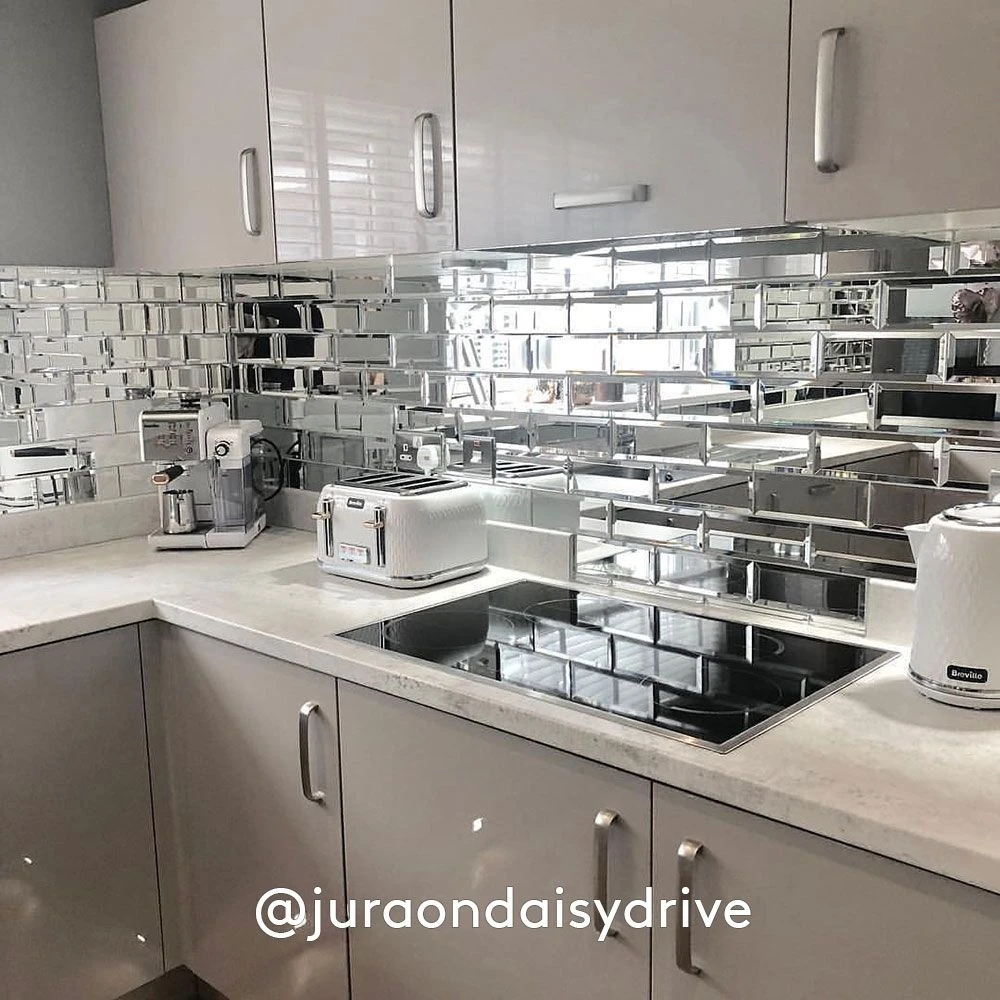 Mirrored Rectangle Wall Tiles Pack 9 Mirrored Rectangle Wall Tiles Pack - Image 7