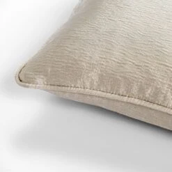 Taupe Shimmer Rectangular Cushion -Furniture Sale Store small cushion 1 nr 40 taupe shimmer detail 1 web