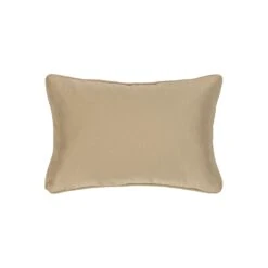 Golden Sateen Rectangular Cushion