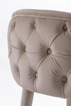 Sophia Counter Stool - Taupe - Brass Caps 11 Sophia Counter Stool - Taupe - Brass Caps -Furniture Sale Store sophia taupe brass detail 3 web