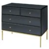 Stiletto Black Glass And Brass Chest Of Drawers 1 Stiletto Black Glass And Brass Chest Of Drawers -Furniture Sale Store stiletto chest of drawers brass black glass cutout 01 web 1