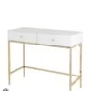 Stiletto White Glass And Brass Console Table 1 Stiletto White Glass And Brass Console Table -Furniture Sale Store stiletto console white brass cutout web