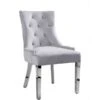 Torino Dove Grey Dining Chair With Stainless Steel Legs 1 Torino Dove Grey Dining Chair With Stainless Steel Legs -Furniture Sale Store torino 129 webready