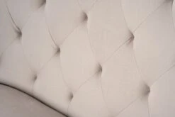 Torino Bench – Taupe – Walnut Legs -Furniture Sale Store torino bench taupe detail 1 web