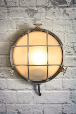 Tristan Circular Cage Wall Light