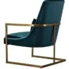 Vantagio Lounge Chair - Peacock - Brushed Gold Base 1 Vantagio Lounge Chair - Peacock - Brushed Gold Base -Furniture Sale Store vantiago lounge chair gold peacock cutout 03 web 1