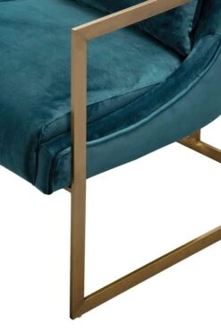 Vantagio Lounge Chair - Peacock - Brushed Gold Base -Furniture Sale Store vantiago lounge chair gold peacock cutout 04 web 1