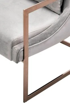 Vantagio Lounge Chair - Dove Grey - Rose Gold Base 13 Vantagio Lounge Chair - Dove Grey - Rose Gold Base -Furniture Sale Store vantiago lounge chair rose gold dove cutout 04 web