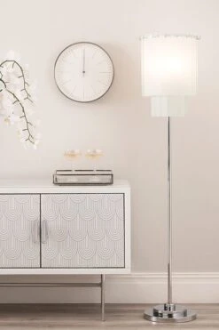 Veil Floor Light Silver