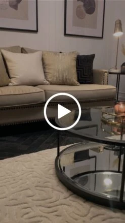 Brunswick Three Seat Sofa - Taupe -Furniture Sale Store video play portrait brunswick 377 670 web 1