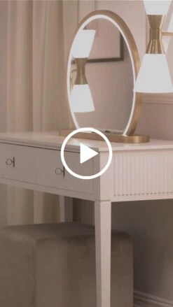 Heidi White Wardrobe Brass/Silver -Furniture Sale Store video play portrait heidi 377 670 web 1 1