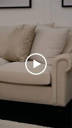Portman Three Seat Sofa - Chalk -Furniture Sale Store video play portrait portman 377 670 web