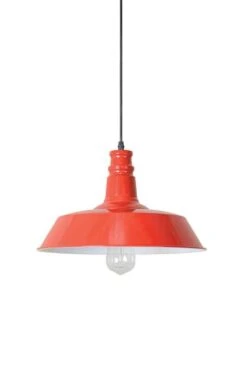 Pascal Red Vintage Pendant Light - Gft
