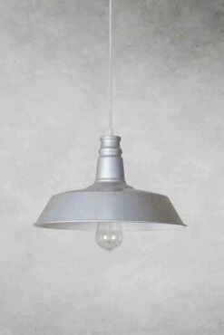 Pascal Silver Vintage Pendant Light - Gft 8 Pascal Silver Vintage Pendant Light - Gft -Furniture Sale Store w l4 ind pen chr 1