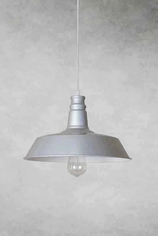 Pascal Silver Vintage Pendant Light - Gft 5 Pascal Silver Vintage Pendant Light - Gft - Image 3