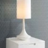 Tretton White Table Light -Furniture Sale Store w l68 tretton whi tablef