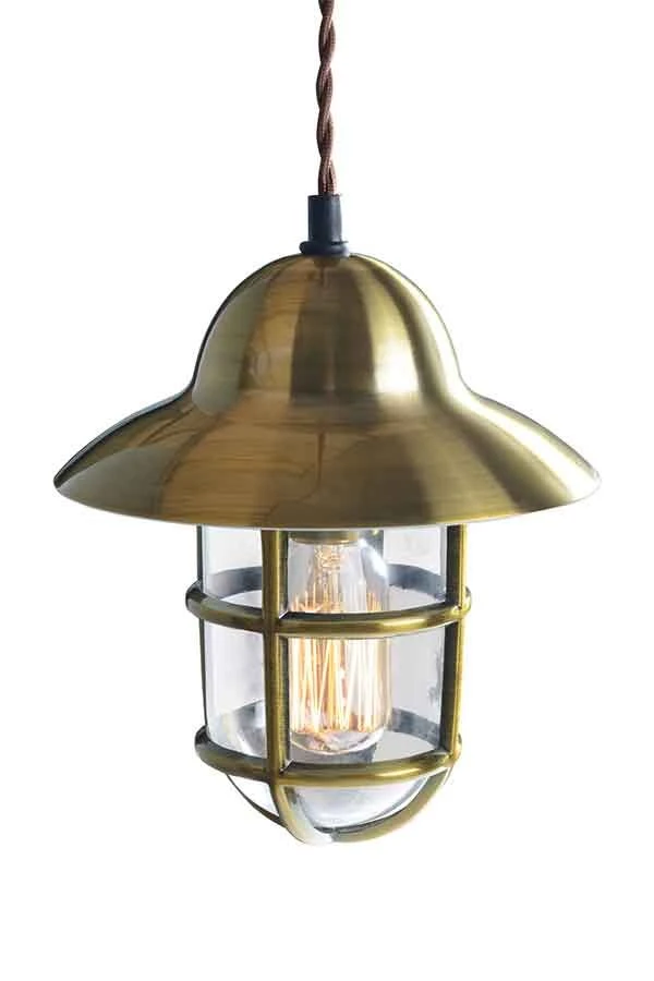 Tristan Industrial Brass Pendant Light 3 Tristan Industrial Brass Pendant Light