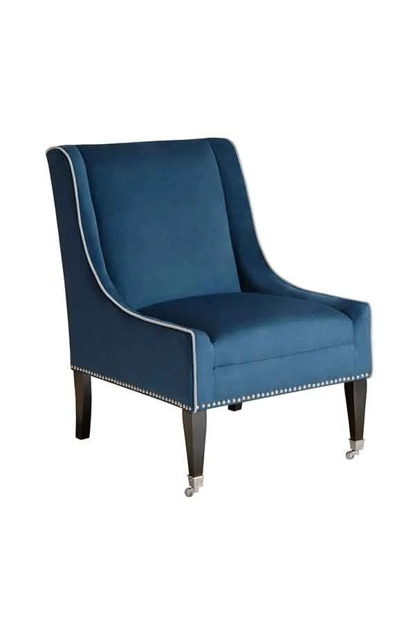 Lauren Lounge Chair Blue 3 Lauren Lounge Chair Blue