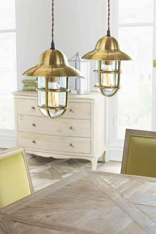 Tristan Industrial Brass Pendant Light 5 Tristan Industrial Brass Pendant Light - Image 3