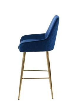 Watson Bar Stool - Ink Blue - Brass 10 Watson Bar Stool - Ink Blue - Brass -Furniture Sale Store watson blue brass bar stool 4 web