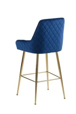 Watson Bar Stool - Ink Blue - Brass 11 Watson Bar Stool - Ink Blue - Brass -Furniture Sale Store watson blue brass bar stool 5 web