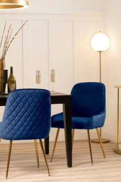 Watson Dining Chair - Ink Blue -Furniture Sale Store watson dining chair ink blue web