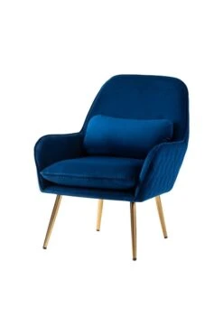 Watson Lounge Chair - Ink Blue