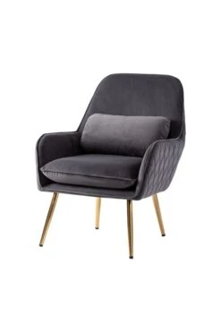 Watson Lounge Chair - Smoke Grey
