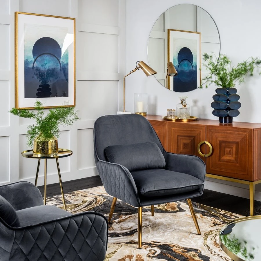 Watson Lounge Chair - Smoke Grey 4 Watson Lounge Chair - Smoke Grey - Image 2